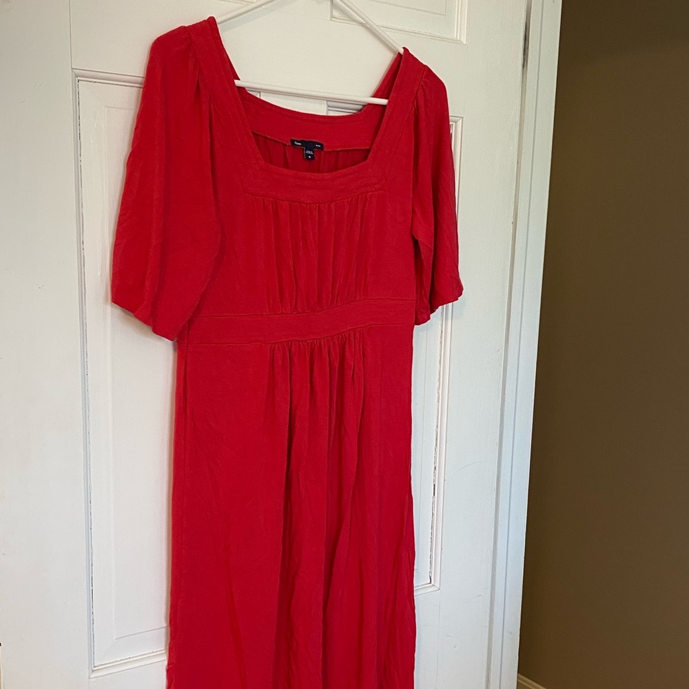 Red dress